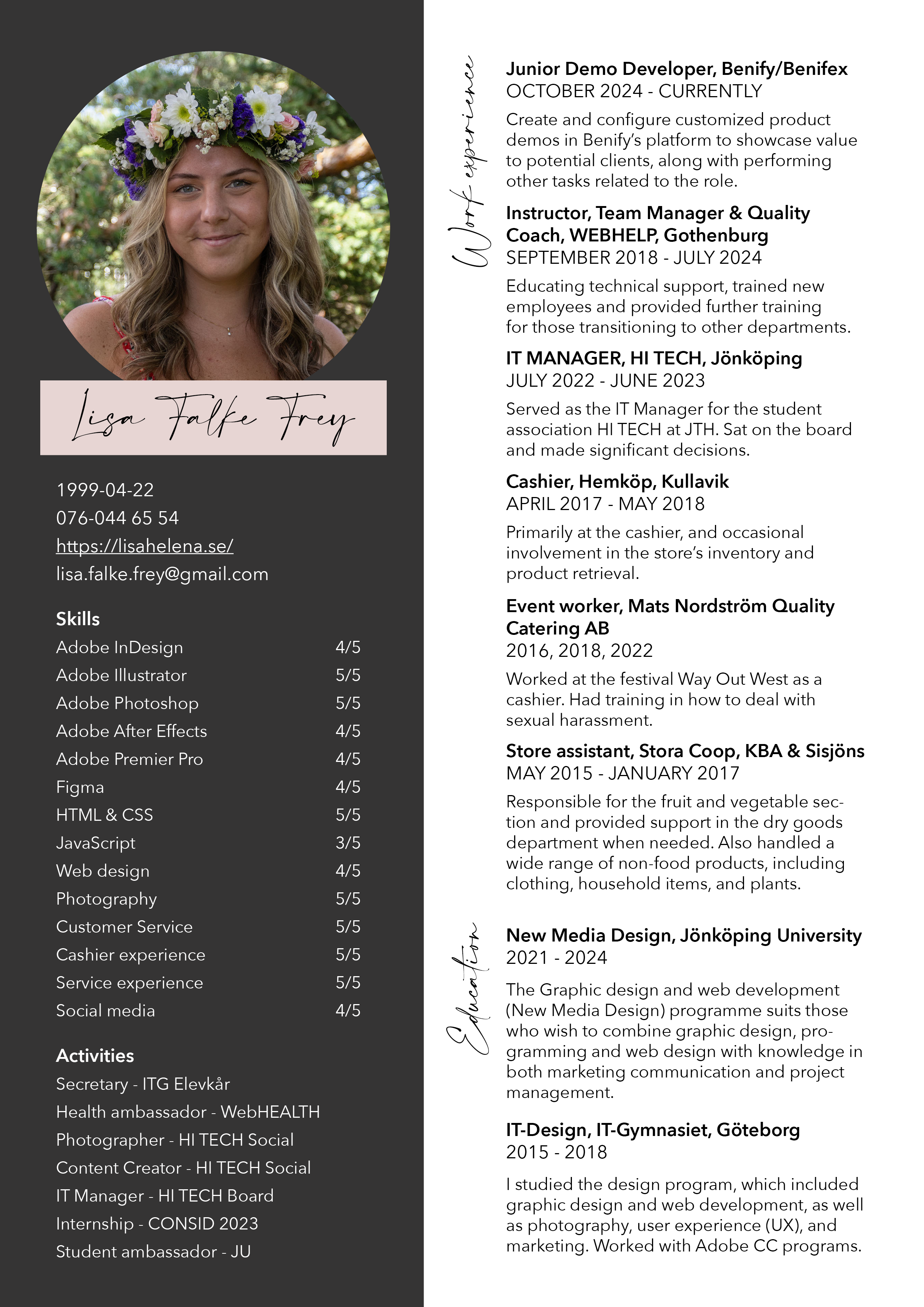 My CV