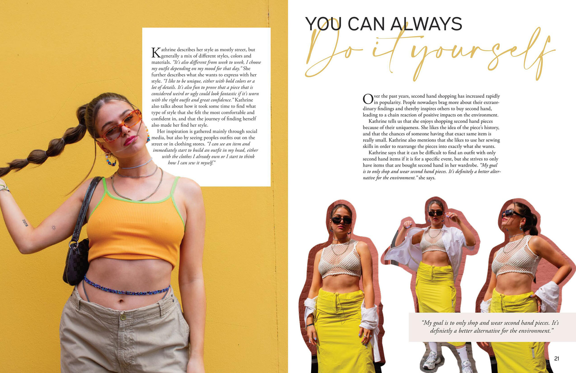 11th spread of magazine